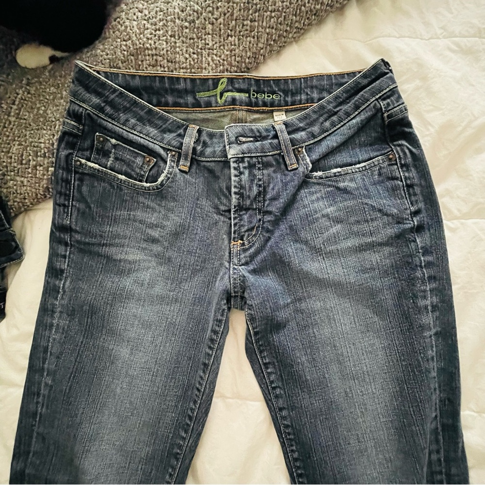 Bebe Vintage Blue Jeans